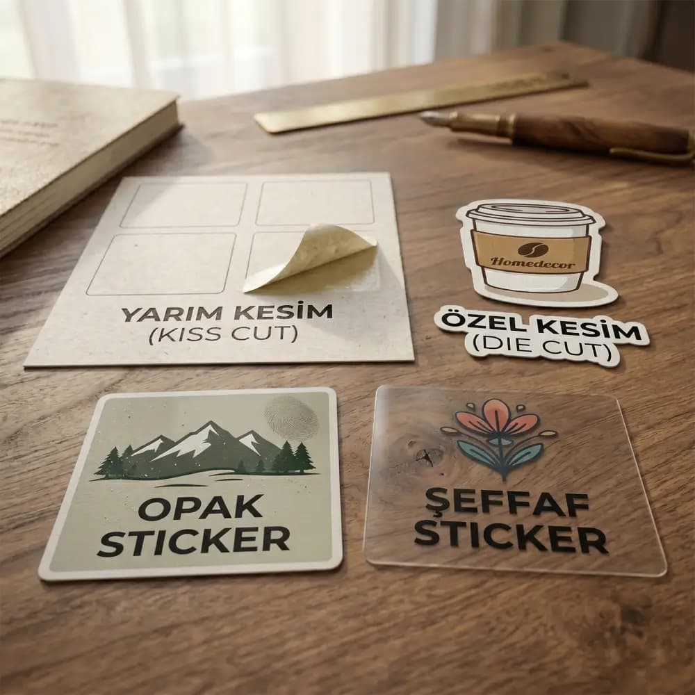 Etiket & Sticker baskı